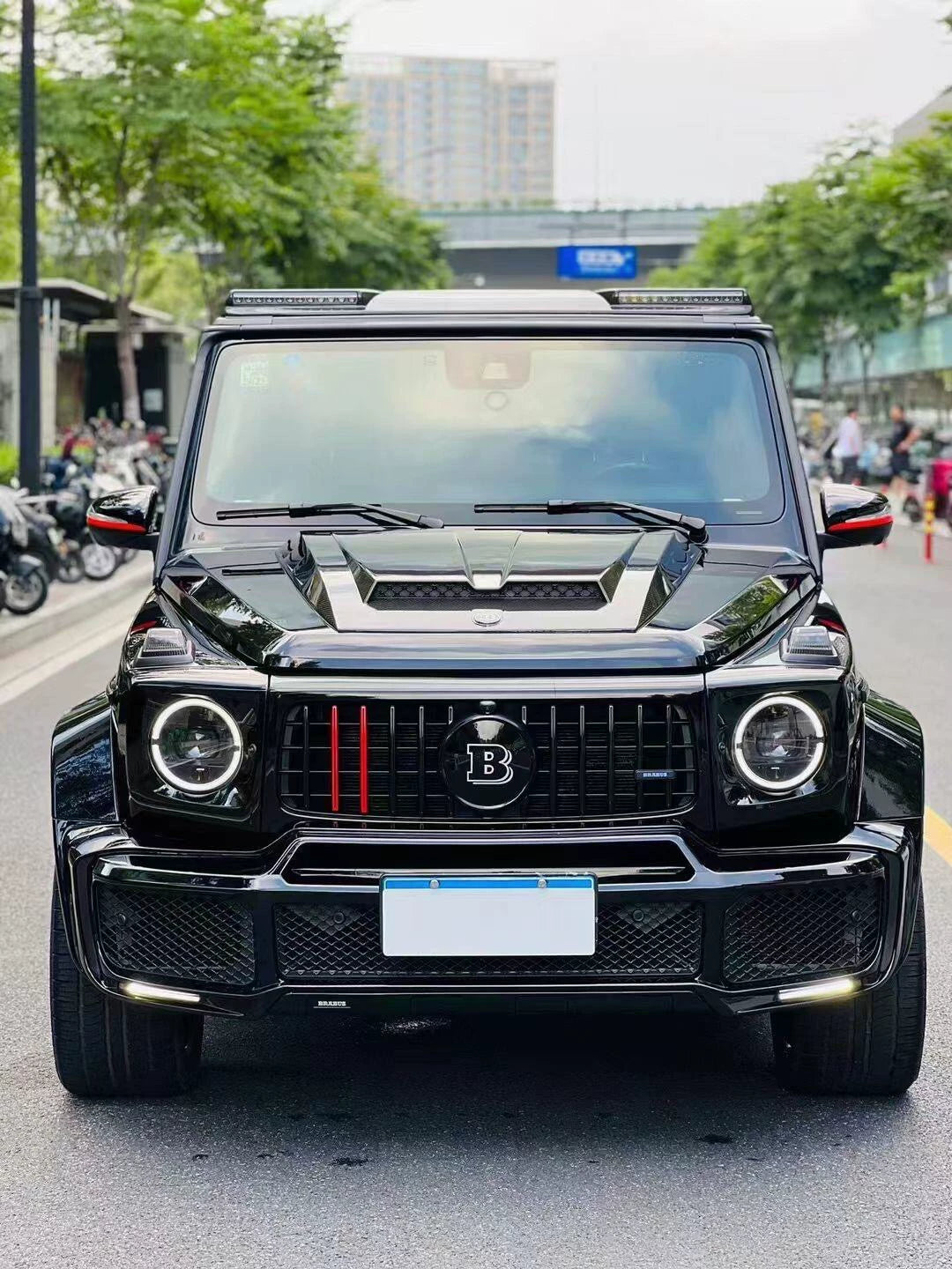 Mercedes-Benz G-Class W464 / W465 G800 Style Dry Carbon Fiber Wide Body Kit – Complete Conversion