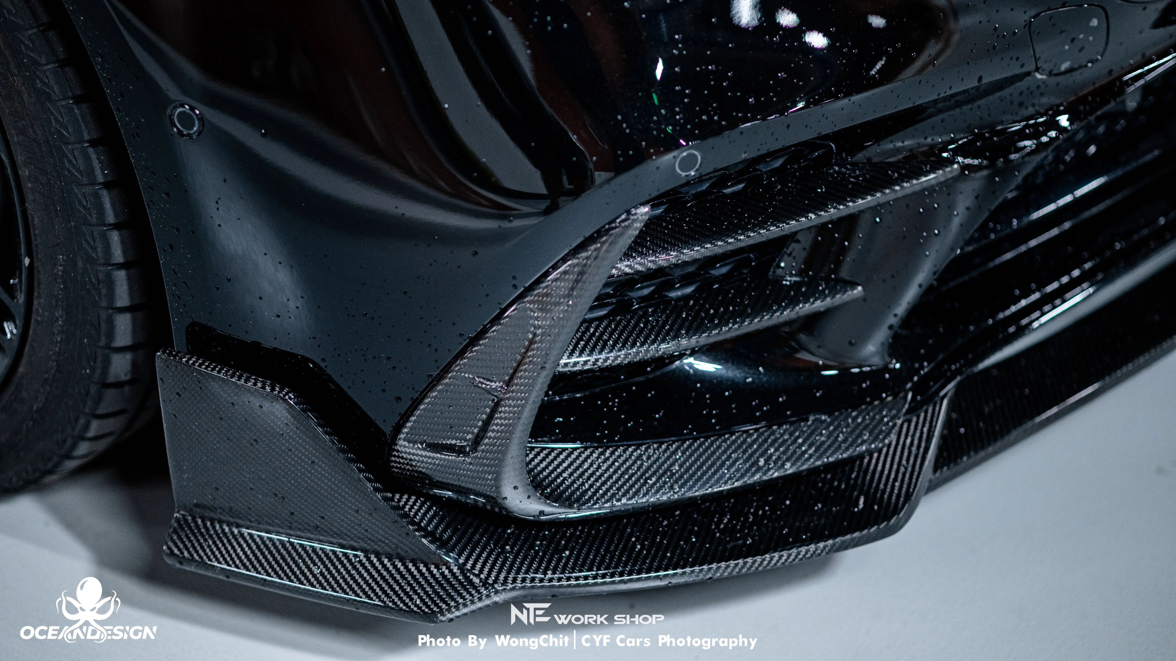 Mercedes-Benz S-Class S450 W223 MSY Style Dry Carbon Fiber Aero Kit – Front Lip, Side Skirts, Rear Lip, Rear Wing, Roof Spoiler, Mirror Covers, Air Vents, Fender Trim