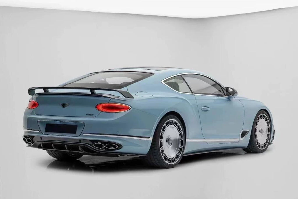 Bentley Continental GT MSY Style Dry Carbon Fiber Half Aero Kit – Front Lip, Side Skirts, Rear Lip, Fender Vents