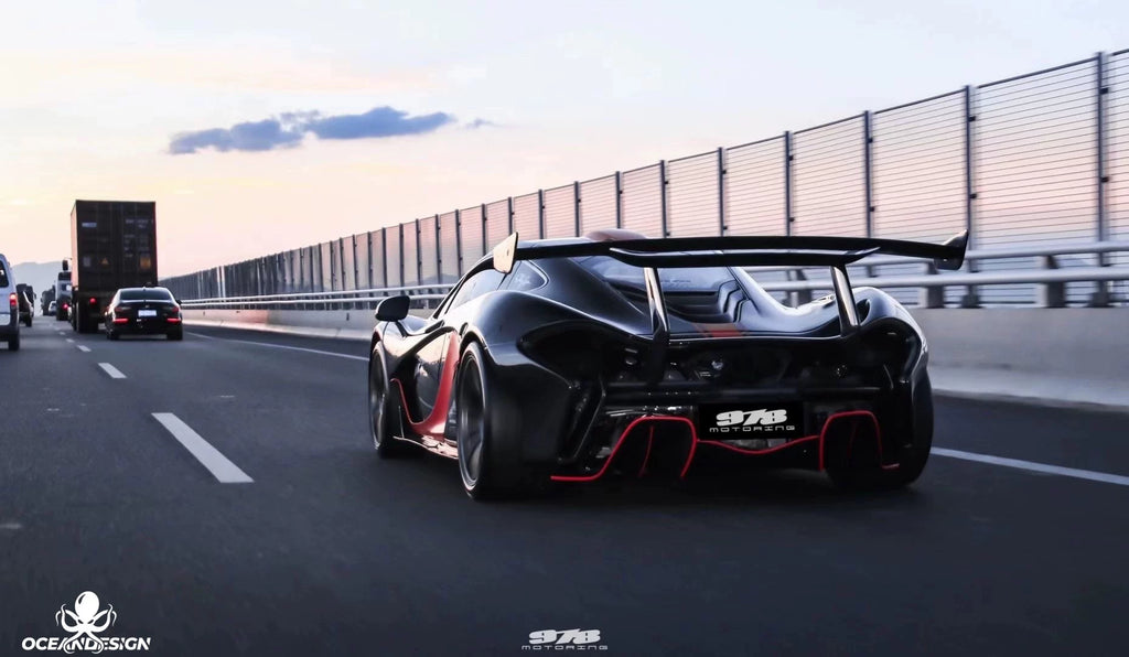 McLaren P1 GTR-Style Dry Carbon Fiber Body Kit – Complete Aero