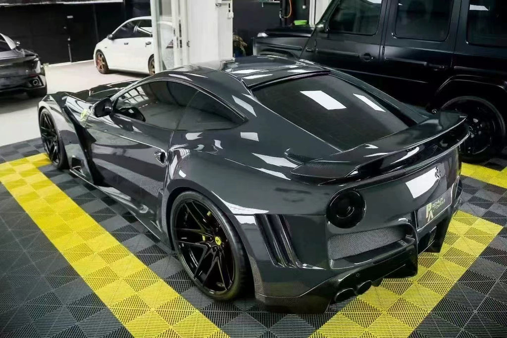 Ferrari F12 N-Largo-Style Semi-Carbon Fiber Widebody Kit