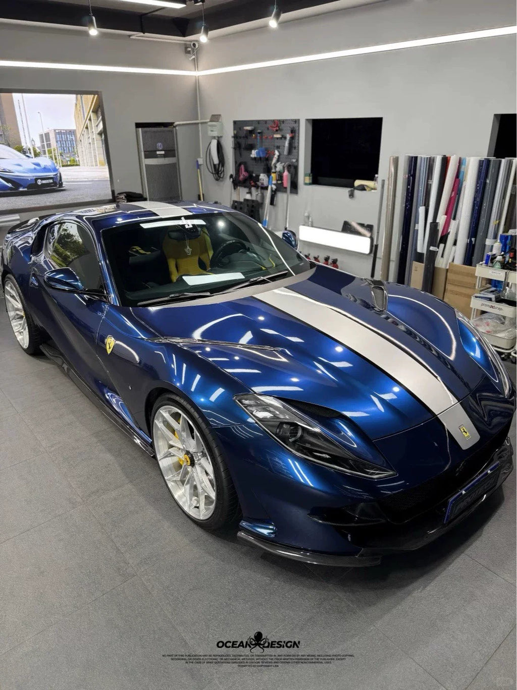 Ferrari 812 Superfast GTS N-Style Dry Carbon Fiber Aero Kit – Front Lip, Side Skirts, Rear Wing & More