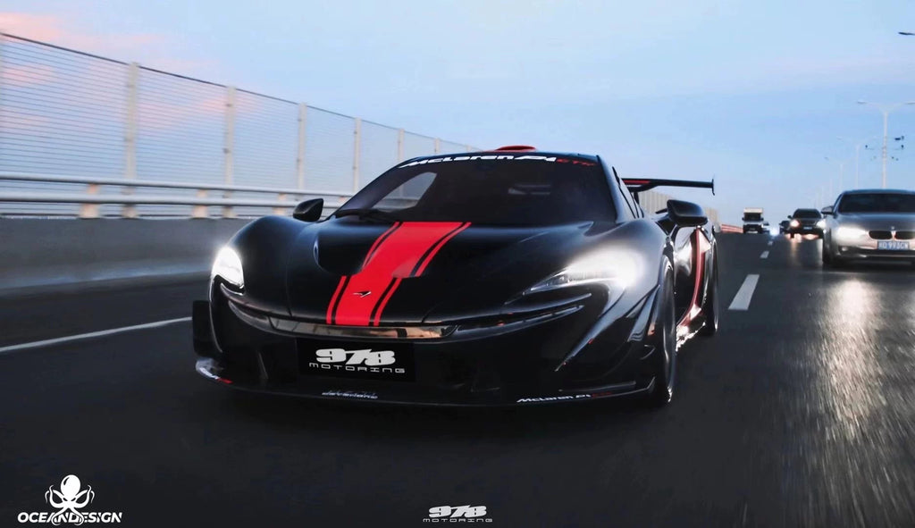 McLaren P1 GTR-Style Dry Carbon Fiber Body Kit – Complete Aero