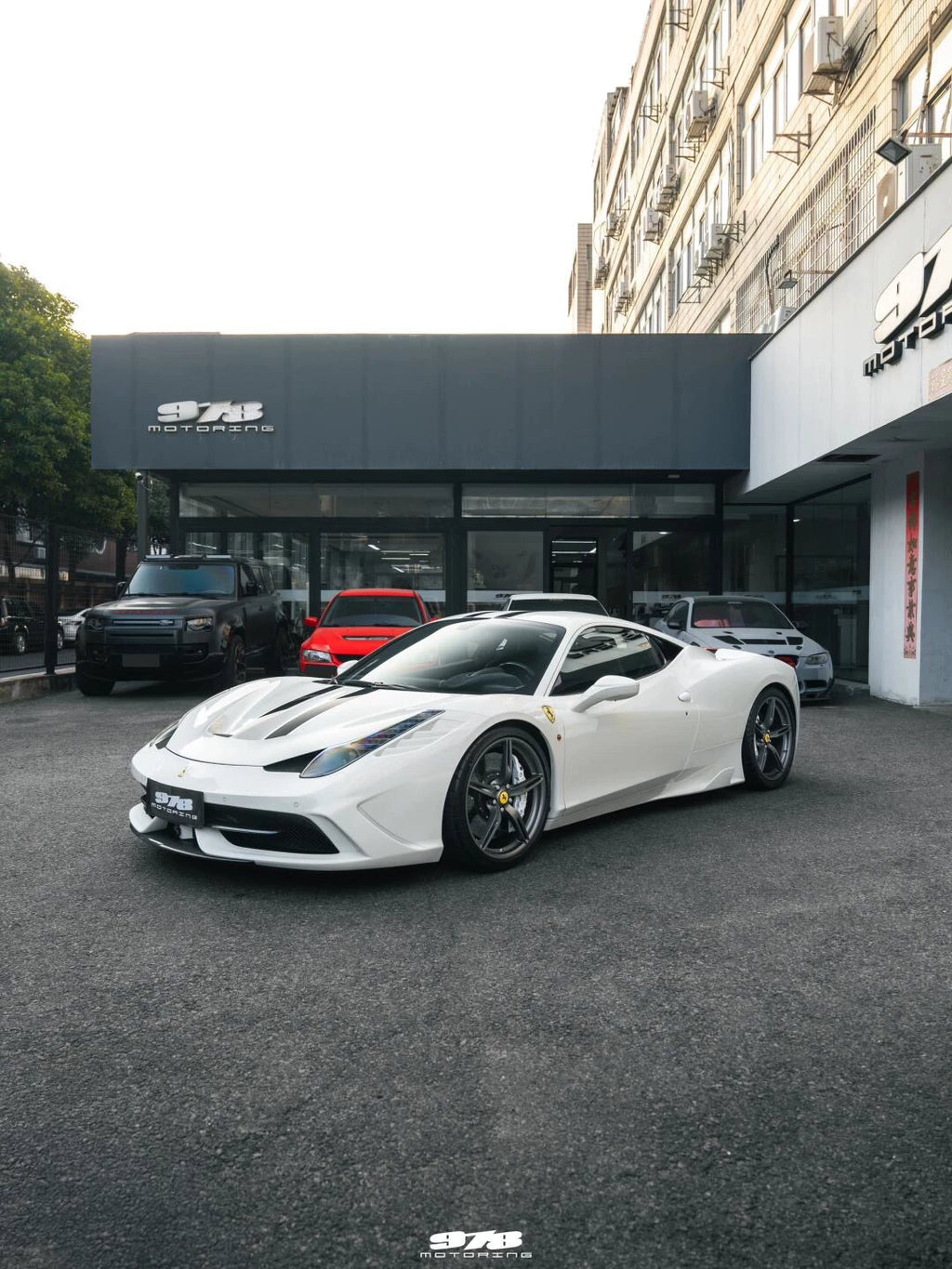 Ferrari 458 Speciale-Style Dry Carbon Fiber Aero Kit – Front & Rear Bumpers, Hood, Side Skirts, Wing