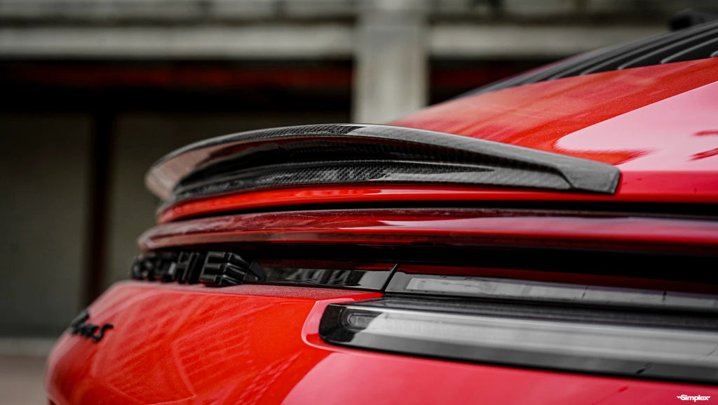 Porsche 911 992.1 MIW-Style Dry Carbon Fiber Aero Kit – Front Lip, Side Skirts, Rear Lip, Canards, Wing