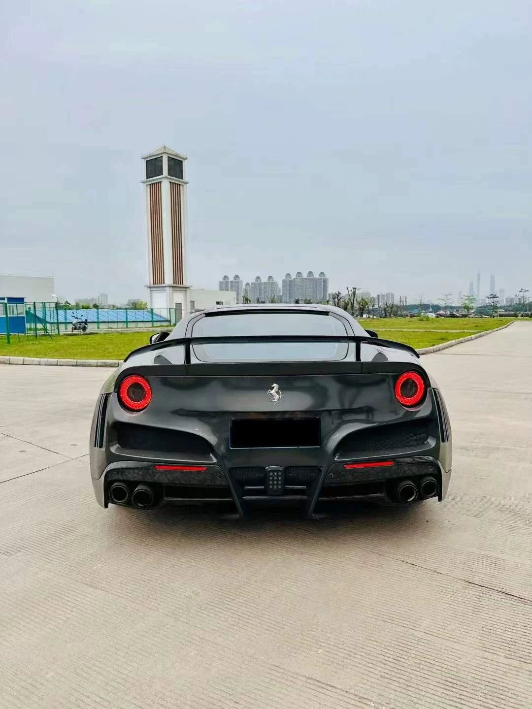 Ferrari F12 N-Largo-Style Semi-Carbon Fiber Widebody Kit
