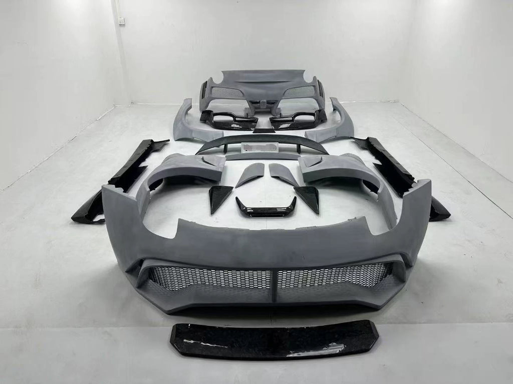 Ferrari F12 N-Largo-Style Semi-Carbon Fiber Widebody Kit