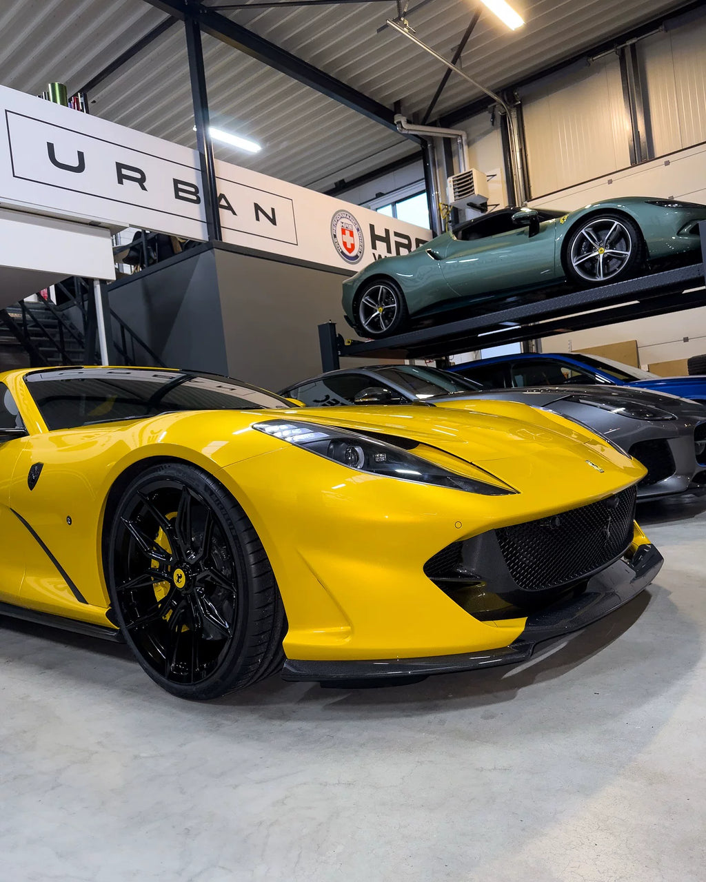 Ferrari 812 Superfast GTS N-Style Dry Carbon Fiber Aero Kit – Front Lip, Side Skirts, Rear Wing & More