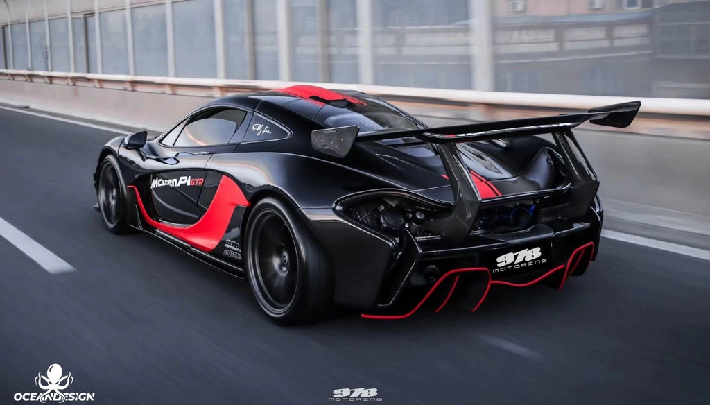 McLaren P1 GTR-Style Dry Carbon Fiber Body Kit – Complete Aero