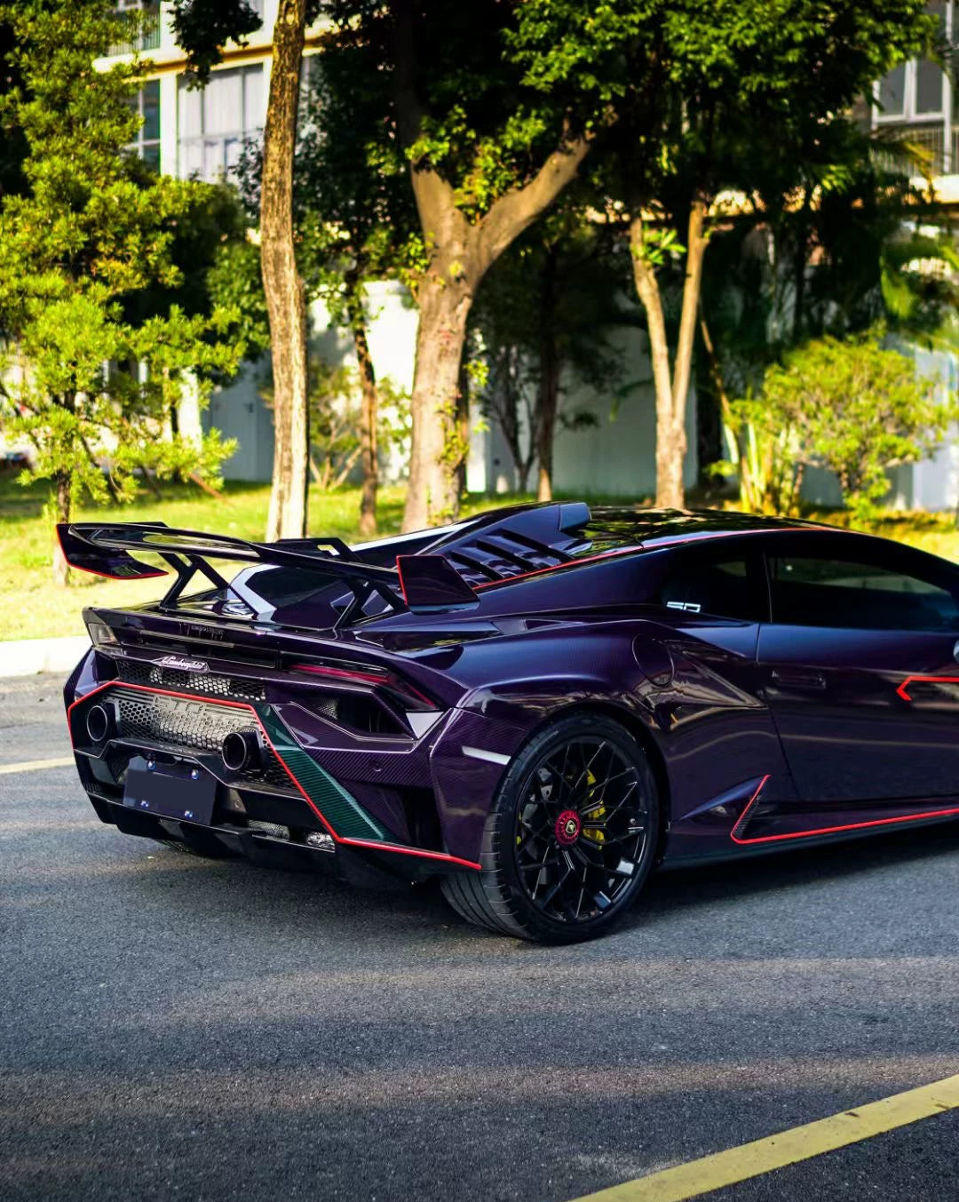 Lamborghini Huracan LP580 LP610 EVO STO-Style Dry Carbon Fiber Widebody Kit