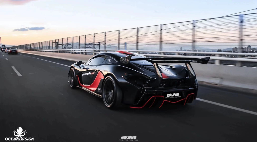 McLaren P1 GTR-Style Dry Carbon Fiber Body Kit – Complete Aero