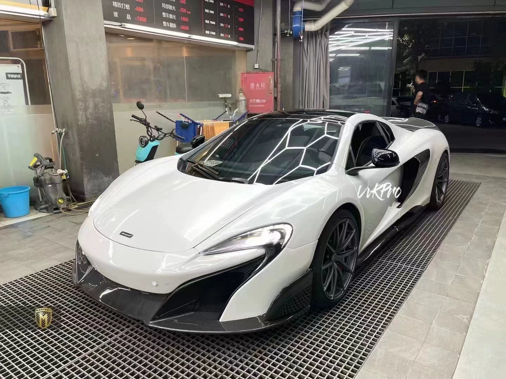 McLaren MP4-12C 625C 650S 675LT-Style Dry Carbon Fiber Full Widebody Kit