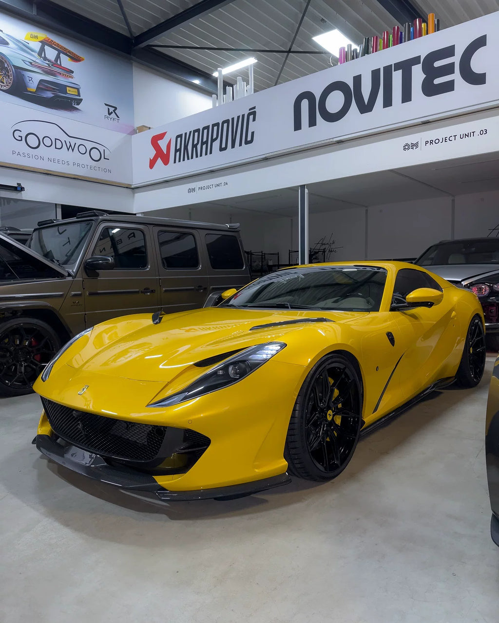 Ferrari 812 Superfast GTS N-Style Dry Carbon Fiber Aero Kit – Front Lip, Side Skirts, Rear Wing & More