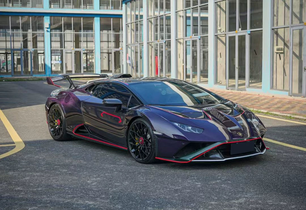 Lamborghini Huracan LP580 LP610 EVO STO-Style Dry Carbon Fiber Widebody Kit
