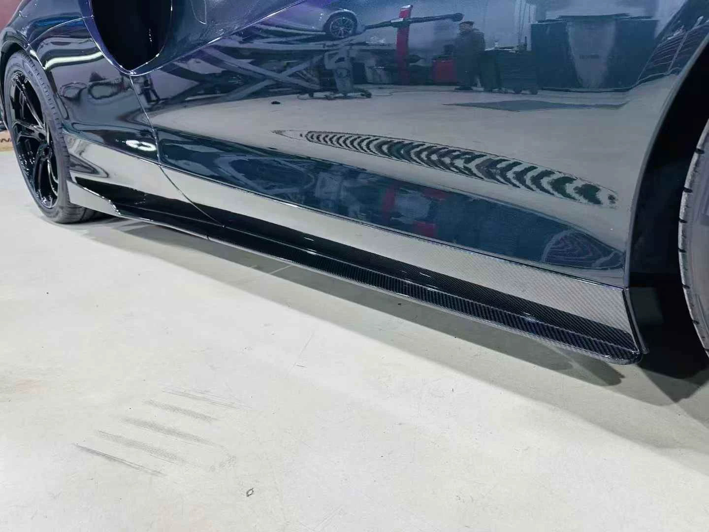 McLaren Artura N-Style Dry Carbon Fiber Aero Kit – Front Lip, Side Skirts, Rear Lip, Rear Wing, Door Sills, Mirror Covers