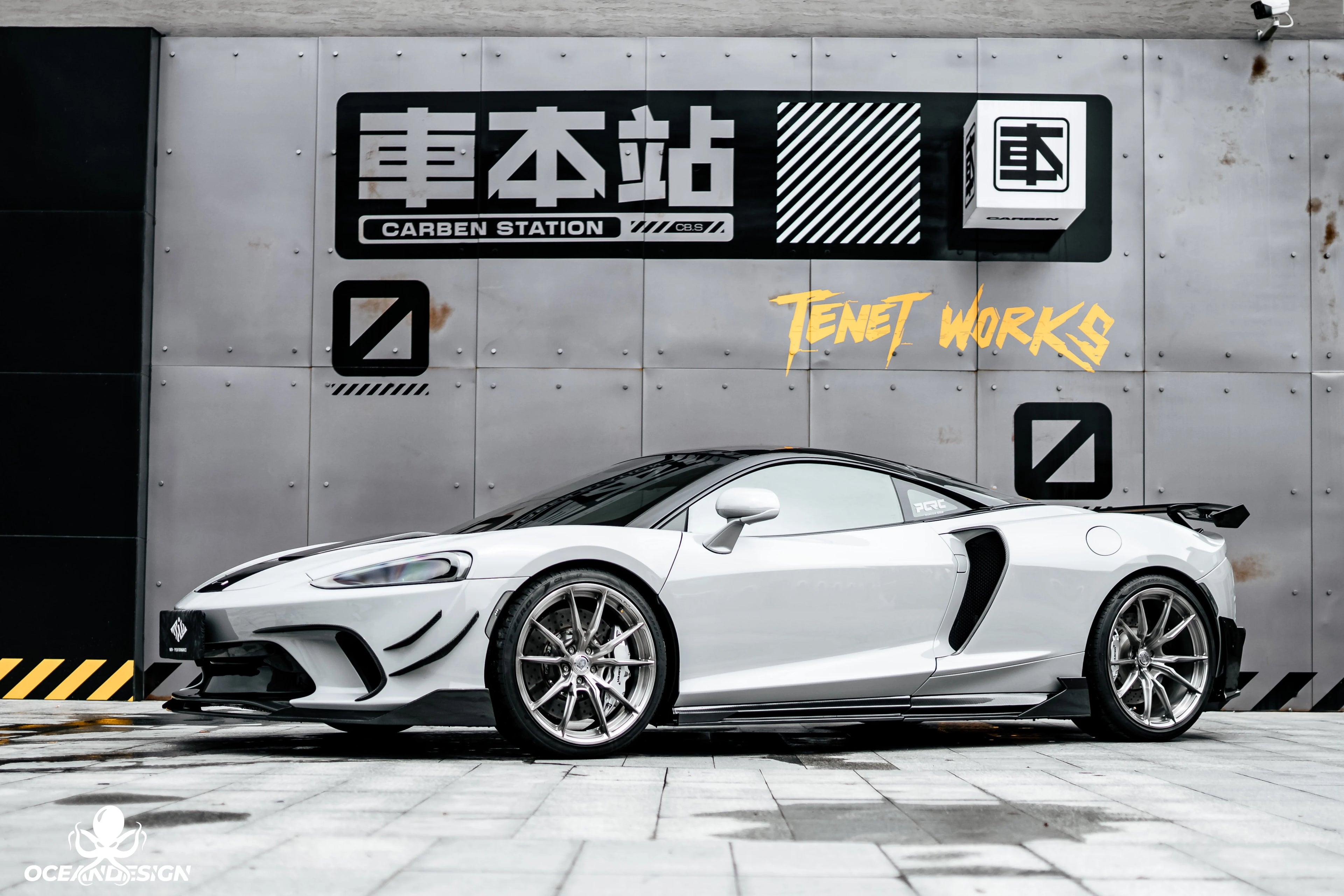 McLaren GT MIW-Style Dry Carbon Fiber Aero Kit – Front Lip, Side Skirts, Rear Lip, Wing, Hood & More