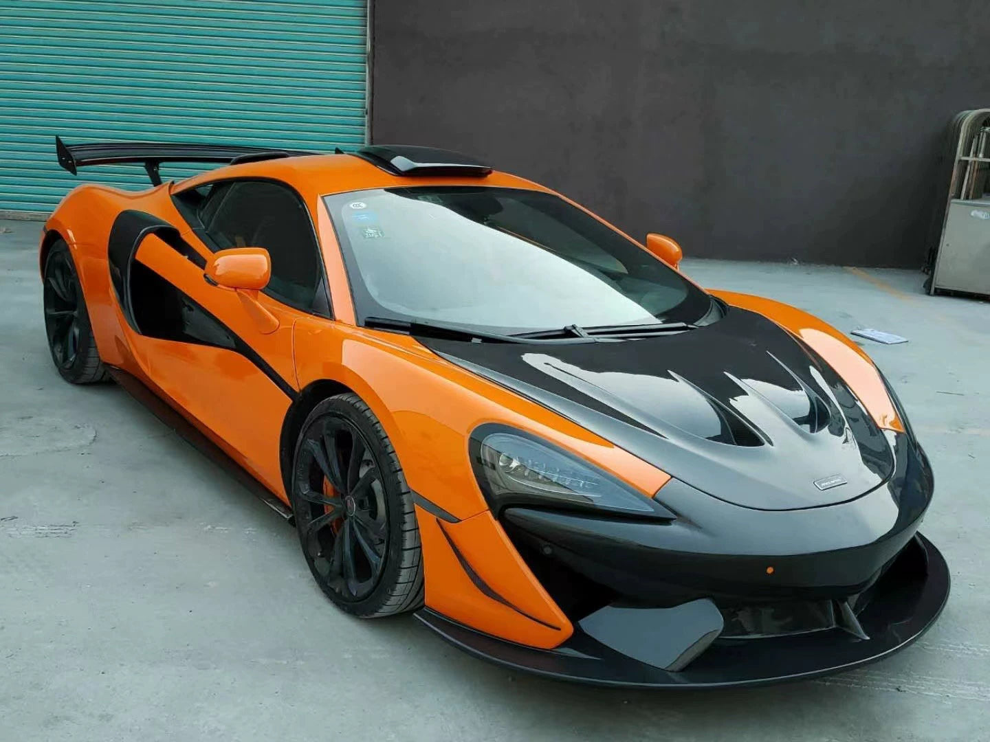McLaren 540C 570S 600LT OEM-Style Dry Carbon Fiber Parts – Hood, Rear Wing, Mirrors & More