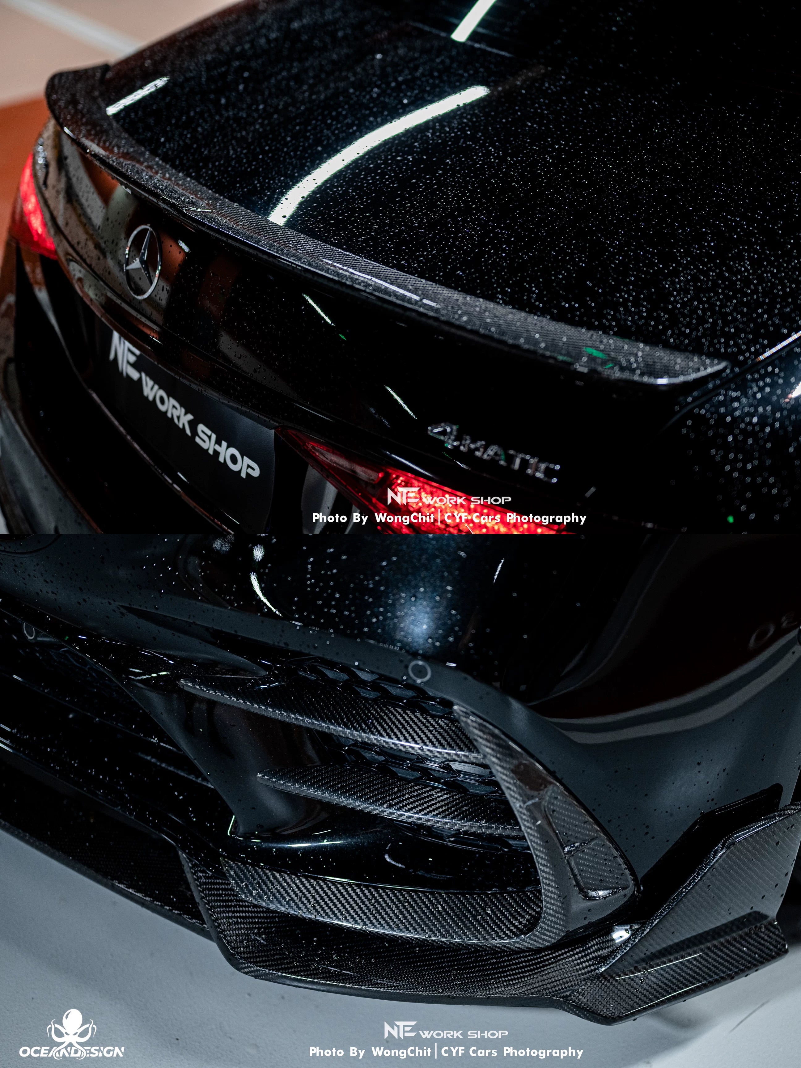 Mercedes-Benz S-Class S450 W223 MSY Style Dry Carbon Fiber Aero Kit – Front Lip, Side Skirts, Rear Lip, Rear Wing, Roof Spoiler, Mirror Covers, Air Vents, Fender Trim