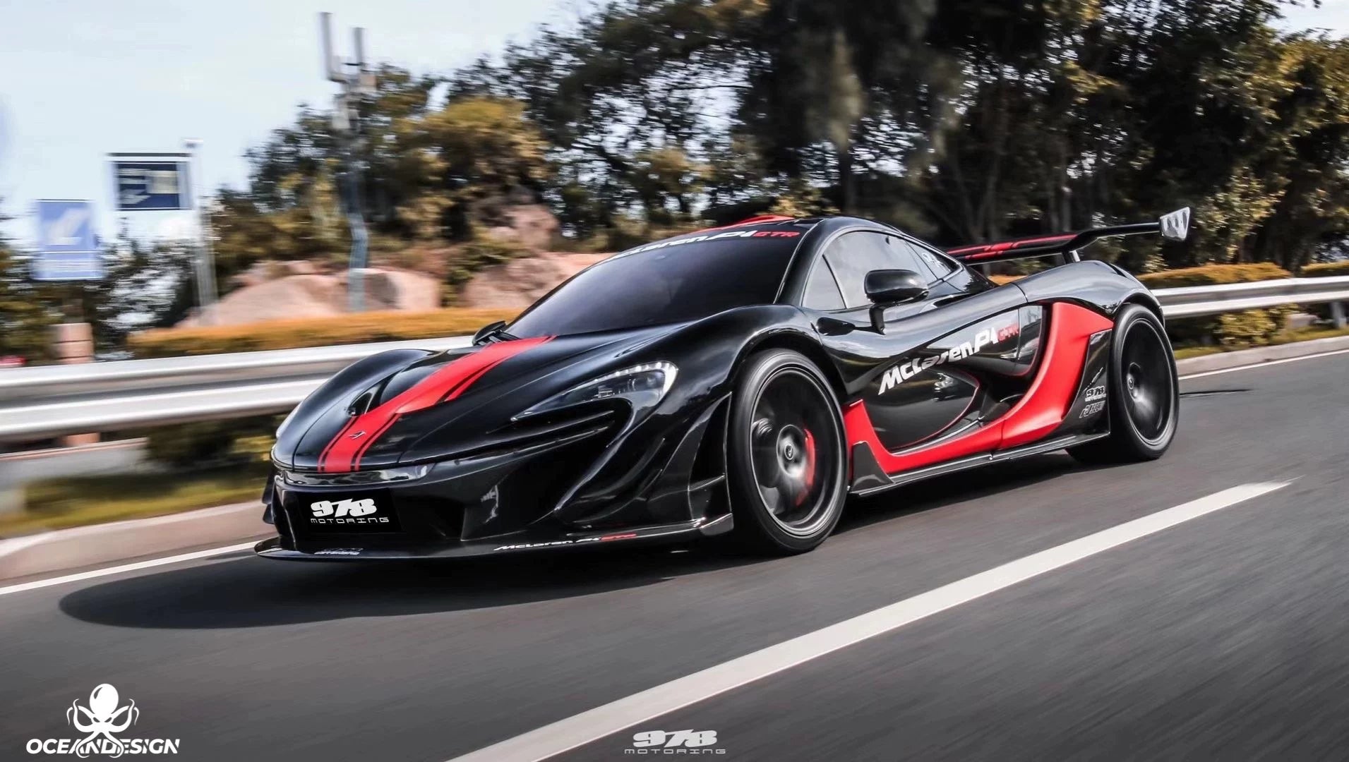 McLaren P1 GTR-Style Dry Carbon Fiber Body Kit – Complete Aero