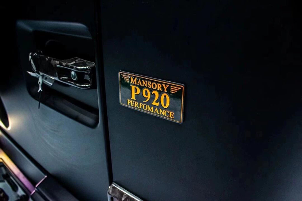 Mercedes-Benz G63 W464/W465 Mansory P920 Style Forged Carbon Fiber Wide Body Kit – Complete Kit, Hood, Wheel Arches, Rear Wing, Roof Light Bar, Spare Tire Cover & Trim