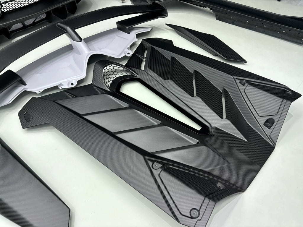 Lamborghini Aventador SVJ-Style Dry Carbon Fiber Full Body Kit (LP700 / LP720 / LP740 / LP750)