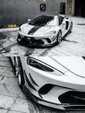 McLaren GT MIW-Style Dry Carbon Fiber Aero Kit – Front Lip, Side Skirts, Rear Lip, Wing, Hood & More