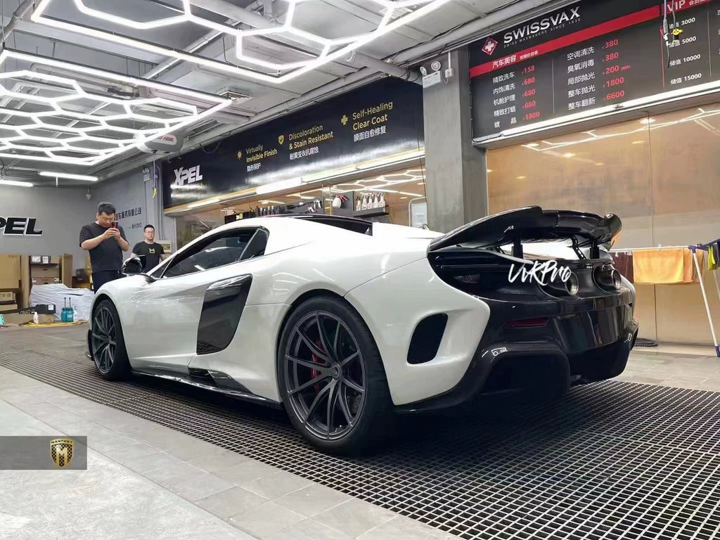 McLaren MP4-12C 625C 650S 675LT-Style Dry Carbon Fiber Full Widebody Kit