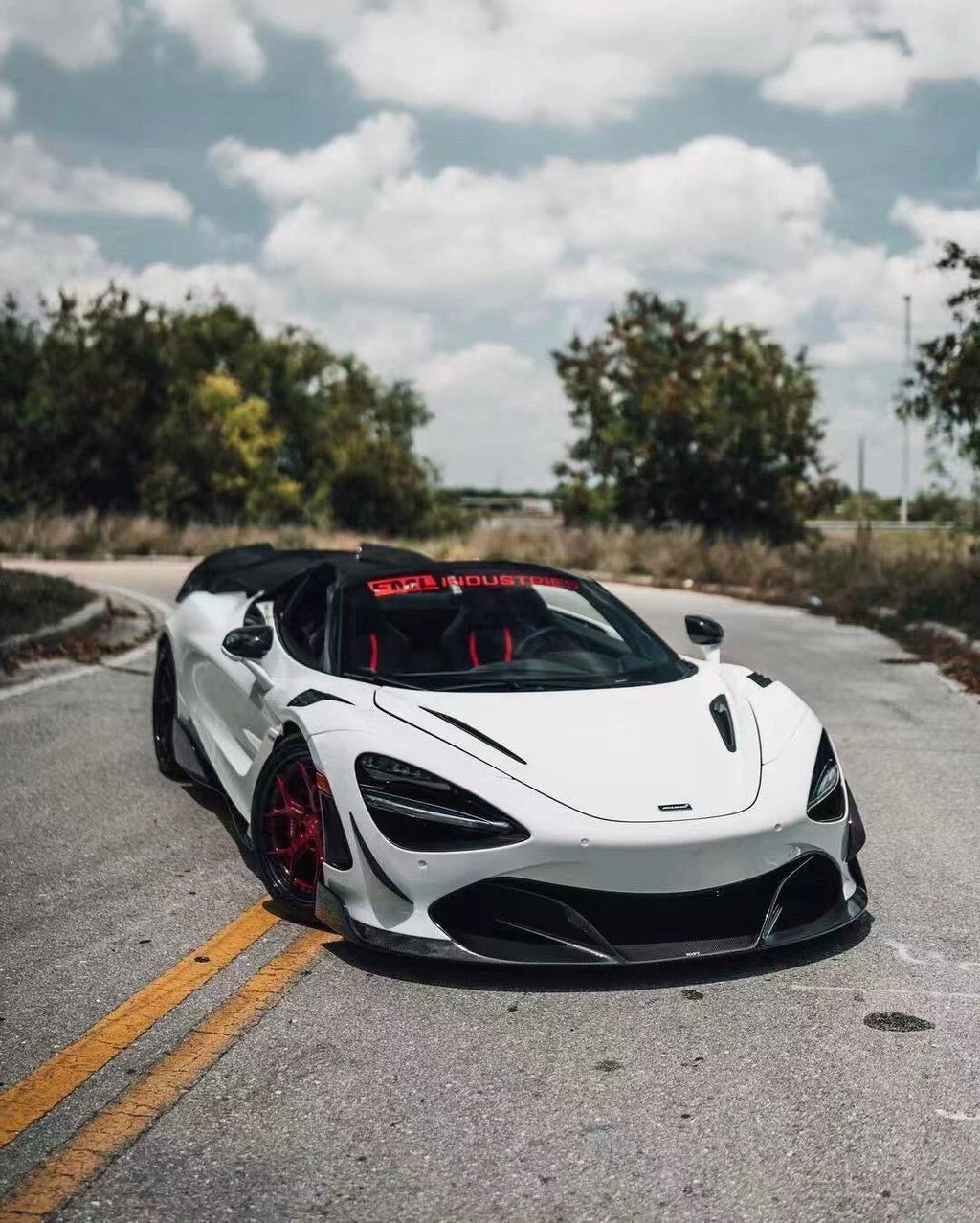 McLaren 720S RYFT-Style Dry Carbon Fiber Aero Kit – Front Lip, Side Skirts, Rear Lip, Wing, Hood