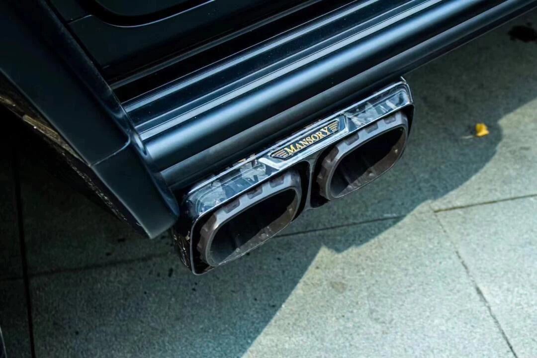 Mercedes-Benz G63 W464/W465 Mansory P920 Style Forged Carbon Fiber Wide Body Kit – Complete Kit, Hood, Wheel Arches, Rear Wing, Roof Light Bar, Spare Tire Cover & Trim