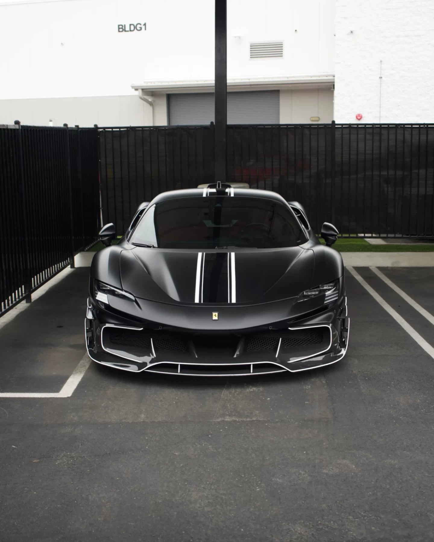 Ferrari SF90 MSY-Style Dry Carbon Fiber Aero Kit – Front Lip, Fenders, Side Skirts, Rear Lip, Wing & More