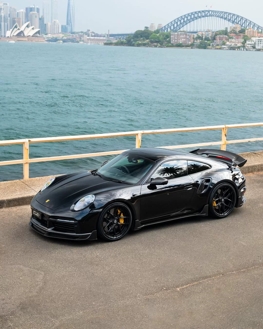 Porsche 911 992.1 Turbo S 9D-Style Dry Carbon Fiber Aero Kit – Front Lip, Hood, Side Skirts, Rear Lip, Wing