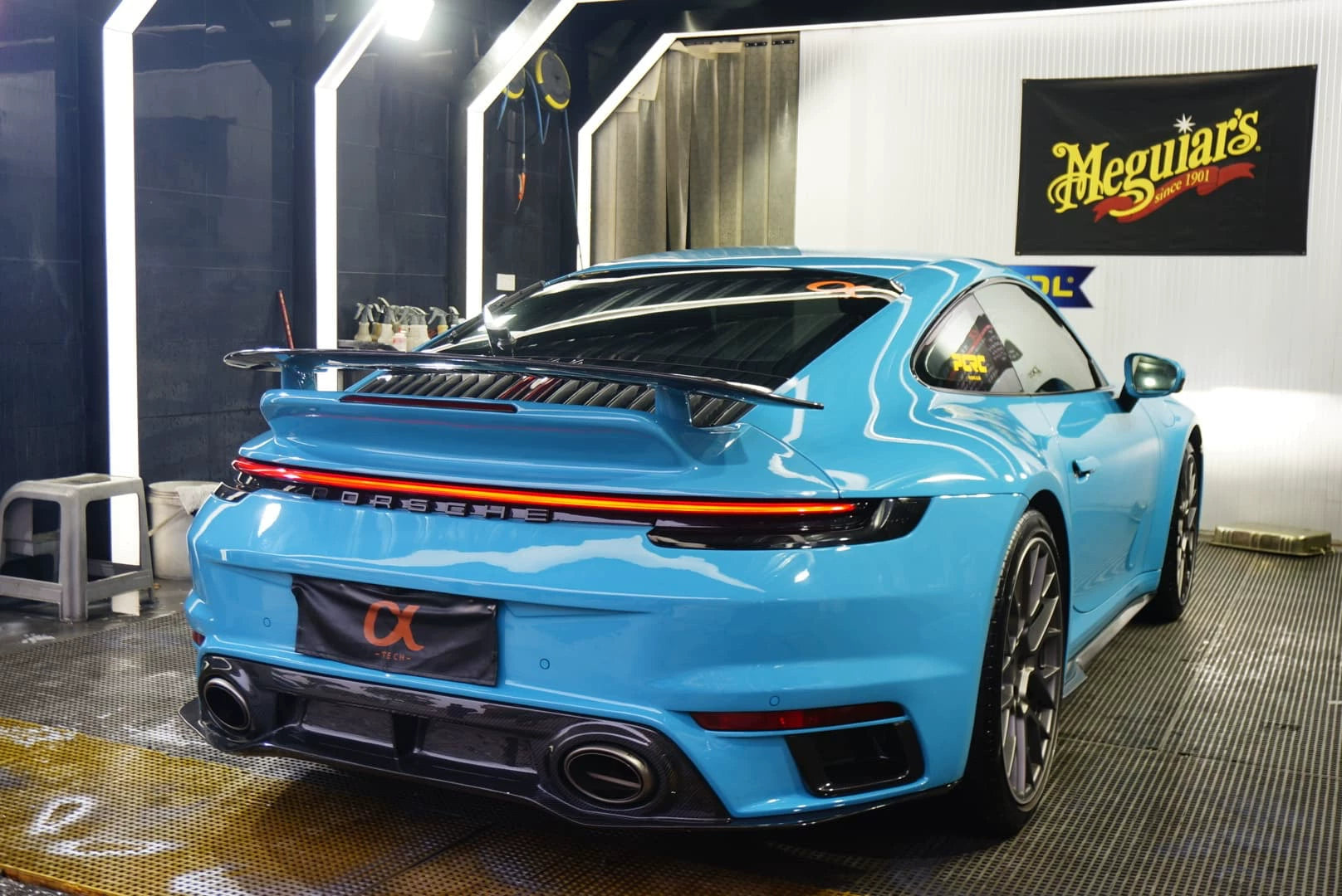 Porsche 911 992.1 Carrera to Turbo S-Style Carbon Fiber Aero Kit – Front Lip, Side Skirts, Rear Lip, Wing