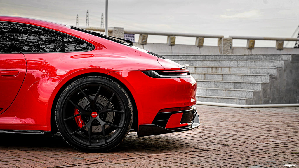 Porsche 911 992.1 MIW-Style Dry Carbon Fiber Aero Kit – Front Lip, Side Skirts, Rear Lip, Canards, Wing