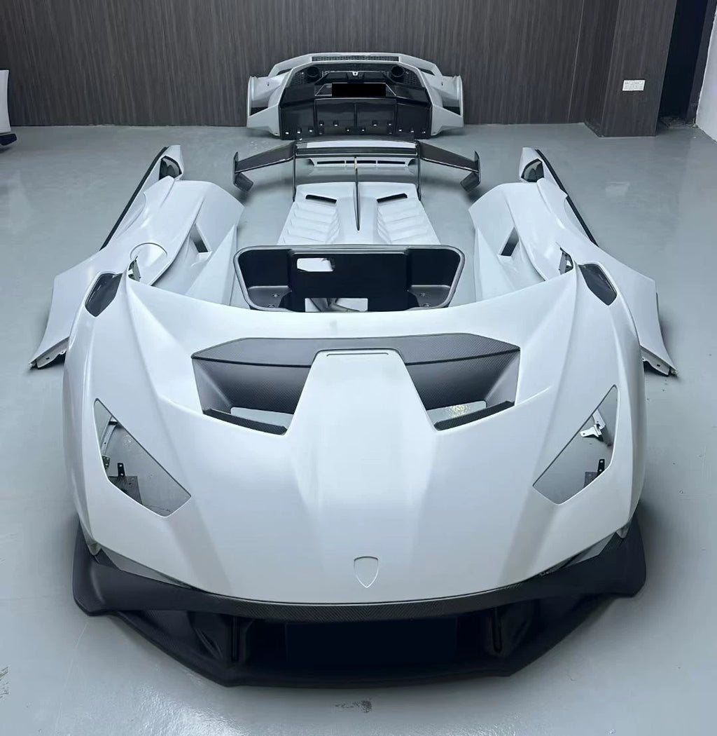 Lamborghini Huracan LP580 LP610 EVO STO-Style Dry Carbon Fiber Widebody Kit