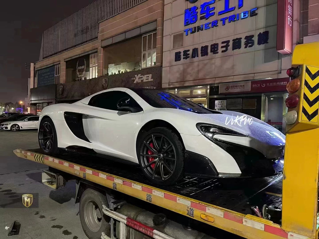 McLaren MP4-12C 625C 650S 675LT-Style Dry Carbon Fiber Full Widebody Kit