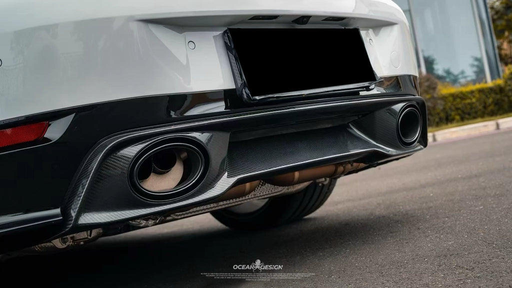 Porsche 911 992.2 OEM-Style Dry Carbon Fiber Aero Kit – Front Lip, Grille, Air Vents, Rear Lip