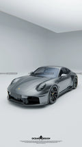 Porsche 911 992.2 Ocean Design-Style Dry Carbon Fiber Aero Kit – Front Lip, Side Skirts, Rear Lip, Wing