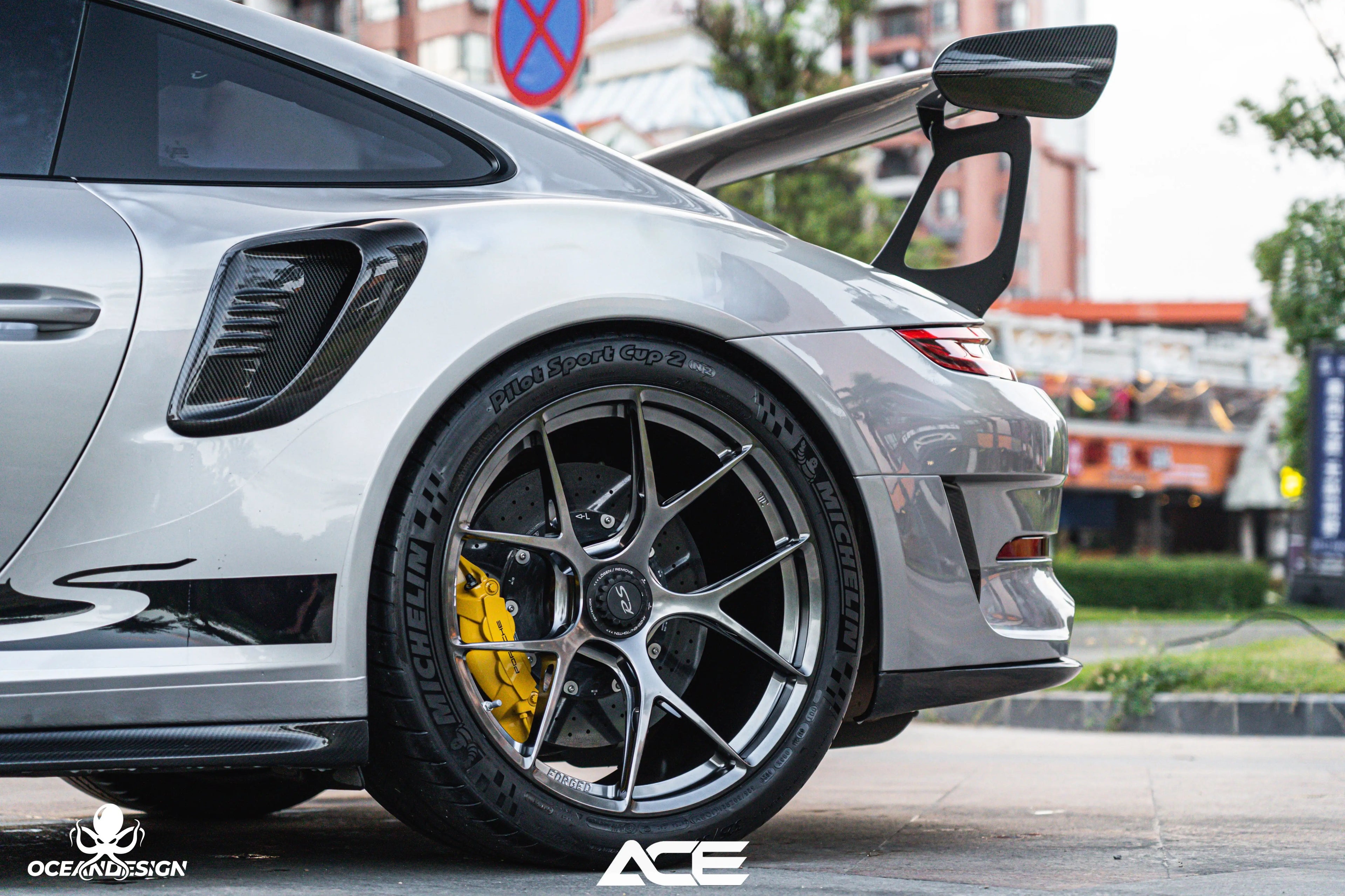 Porsche 991 GT3 RS OEM-Style Dry Carbon Fiber Aero Kit – Front Lip, Side Skirts, Hood, Wing, Mirrors & More