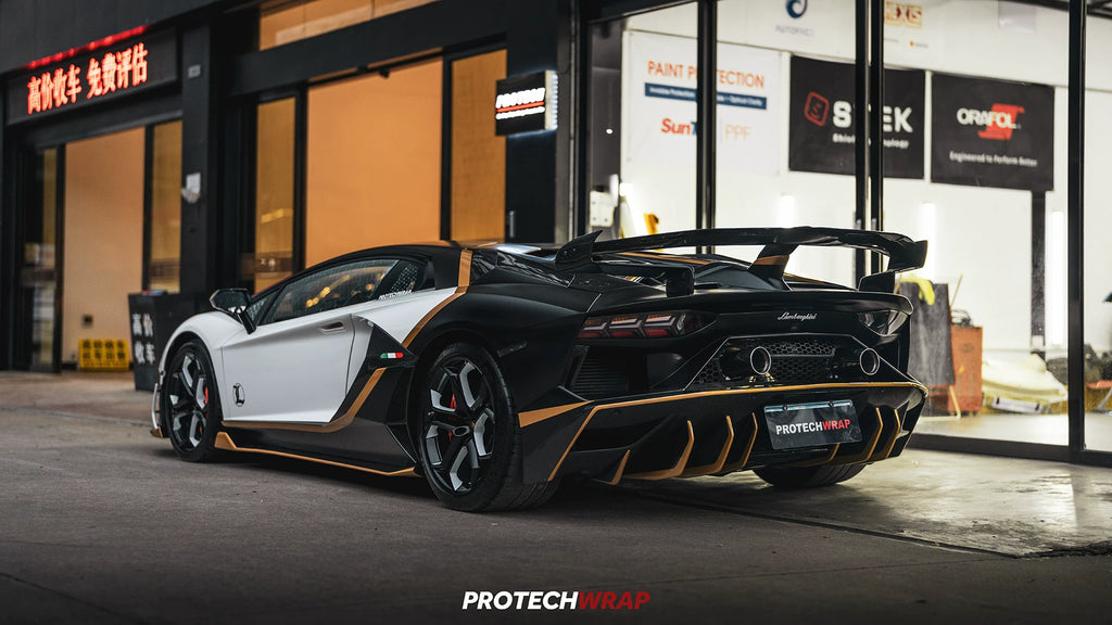 Lamborghini Aventador SVJ-Style Dry Carbon Fiber Full Body Kit (LP700 / LP720 / LP740 / LP750)
