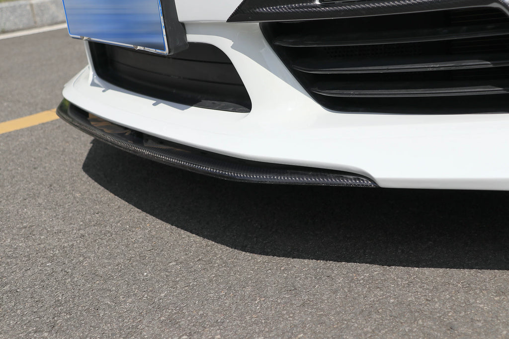 Porsche 718 Boxster Cayman Techart-Style Carbon Fiber Aero Kit – Front Lip, Side Skirts, Rear Lip, Wing