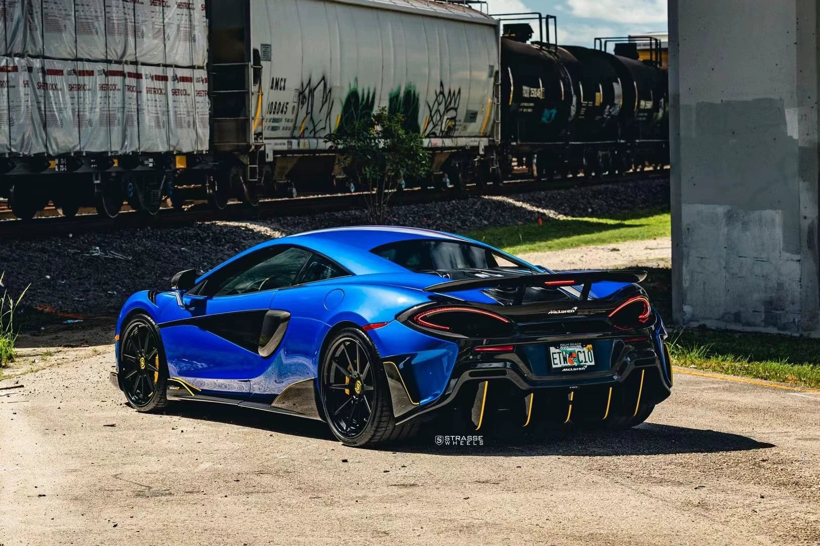 McLaren 540C 570S 600LT OEM-Style Dry Carbon Fiber Parts – Hood, Rear Wing, Mirrors & More