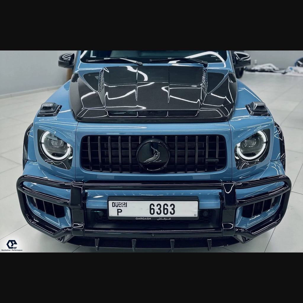 Mercedes-Benz G63 / W465 TopCar Dry Carbon Fiber Aero Kit – Front Lip / Rear Lip / Hood / Wing / Wheel Arches / Grille / Fender Trim