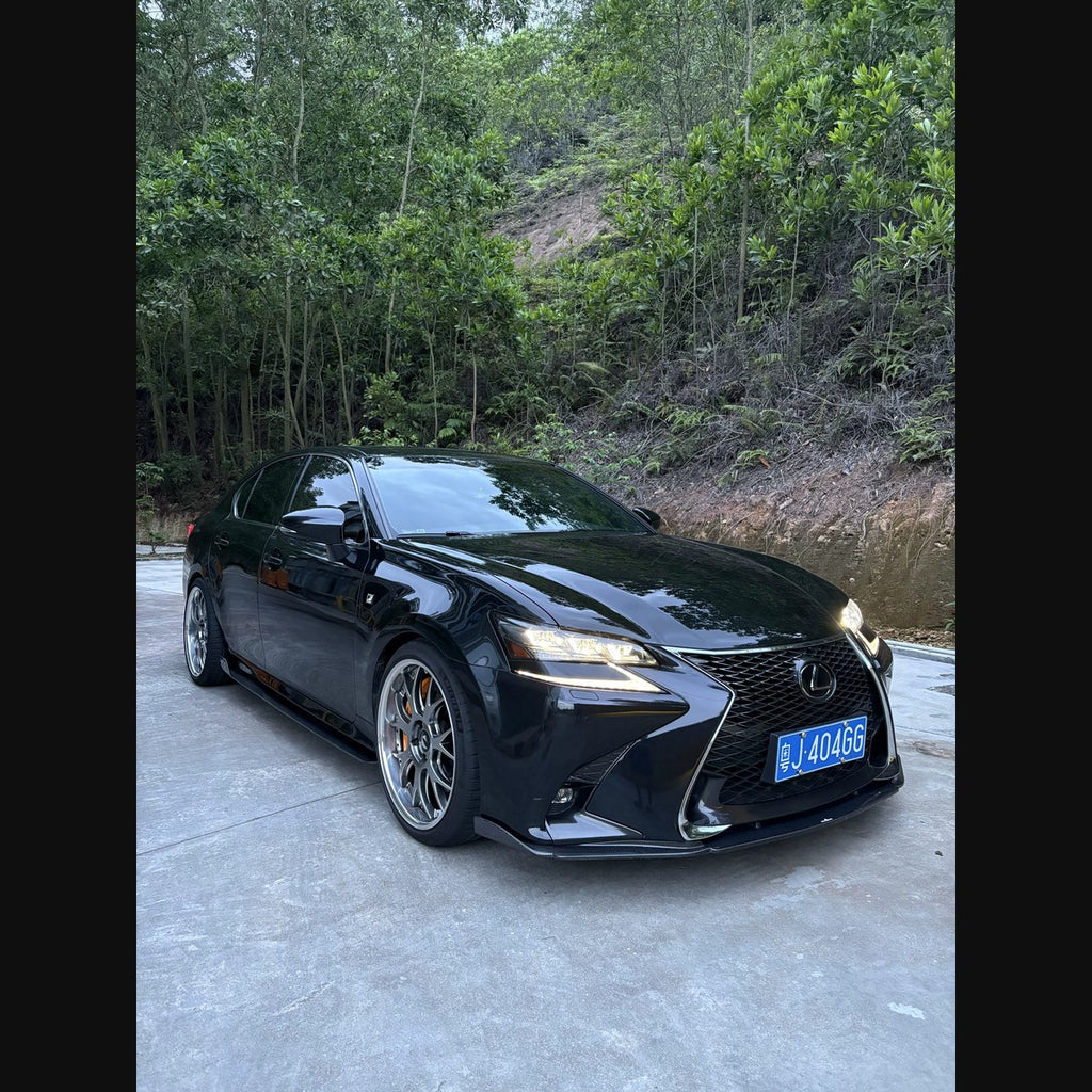 Lexus GS (GS200/GS300/GS450) AIMGAIN Carbon Fiber Aero Kit – Front Lip / Side Skirts / Rear Lip / Roof Spoiler / Wing / Exhaust