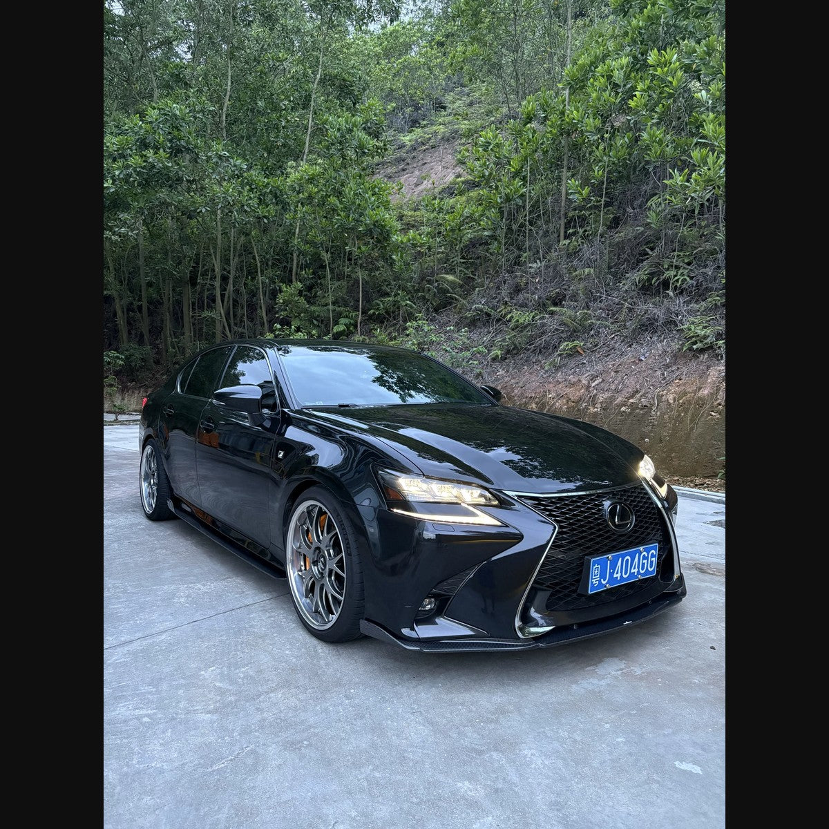 Lexus GS (GS200/GS300/GS450) AIMGAIN Carbon Fiber Aero Kit – Front Lip / Side Skirts / Rear Lip / Roof Spoiler / Wing / Exhaust