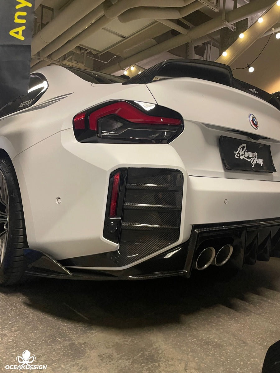 BMW G87 M2 OceanDesign OD-Style Dry Carbon Fiber Aero Kit – Front Lip / Side Skirts / Rear Lip / Rear Wing / Corner Pieces / Bumper Trim