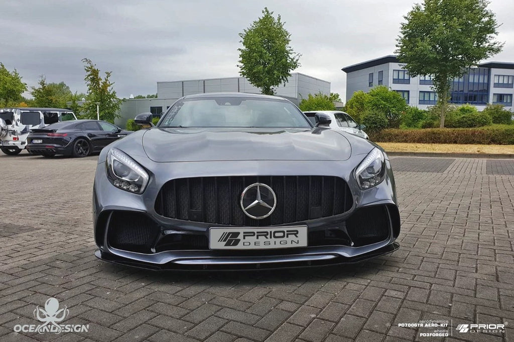 Mercedes-Benz AMG GT / GTC PD Style Carbon Fiber Aero Kit – Front Bumper, Rear Bumper, Front Lip, Rear Lip, Rear Wing, Side Skirts, Front Air Vents, Canards
