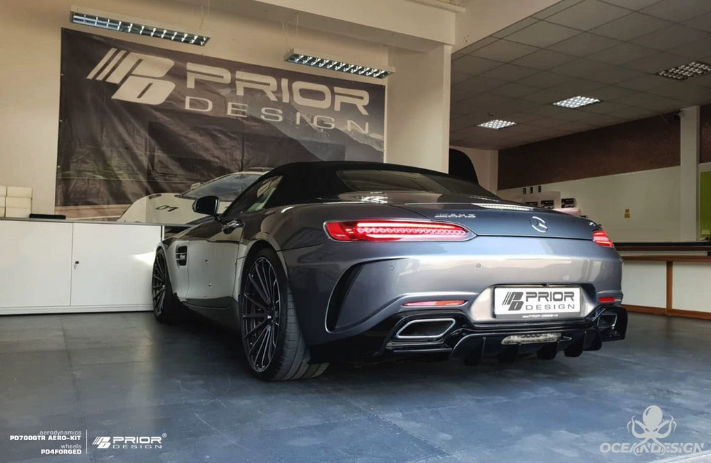 Mercedes-Benz AMG GT / GTC PD Style Carbon Fiber Aero Kit – Front Bumper, Rear Bumper, Front Lip, Rear Lip, Rear Wing, Side Skirts, Front Air Vents, Canards