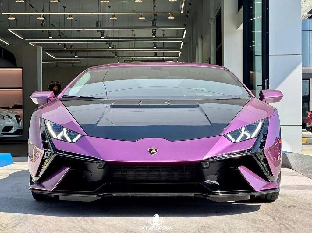 Lamborghini Huracan LP580 / LP610 / EVO Tecnica Style Dry Carbon Fiber Full Body Kit