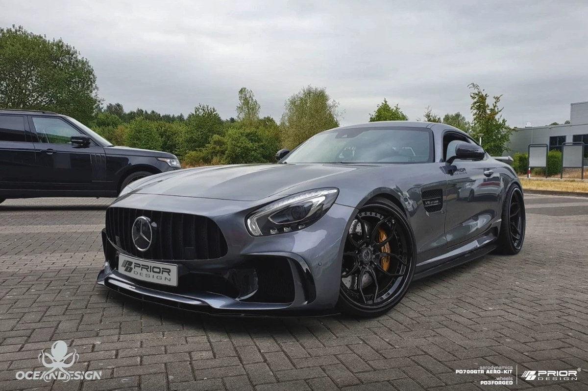 Mercedes-Benz AMG GT / GTC PD Style Carbon Fiber Aero Kit – Front Bumper, Rear Bumper, Front Lip, Rear Lip, Rear Wing, Side Skirts, Front Air Vents, Canards