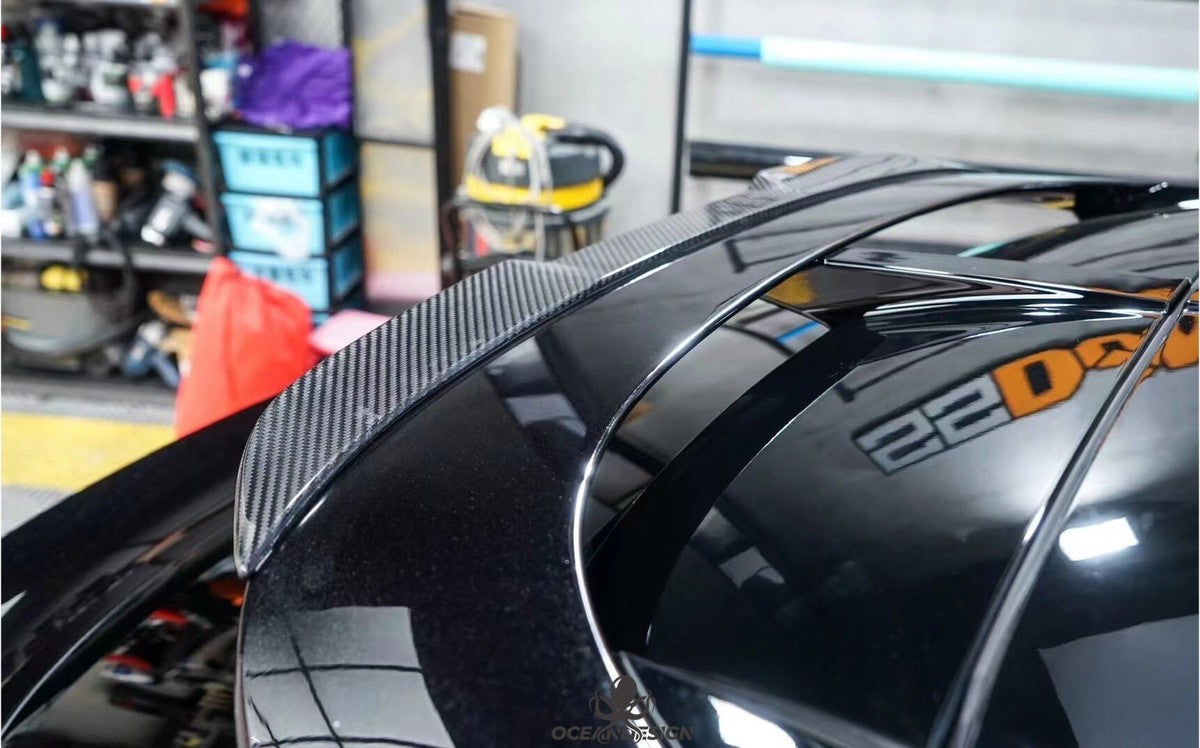 Aston Martin DBX / DBX 707 Dry Carbon Fiber Aero Kit – Front Bumper / Side Skirts / Rear Bumper / Wing / DRL
